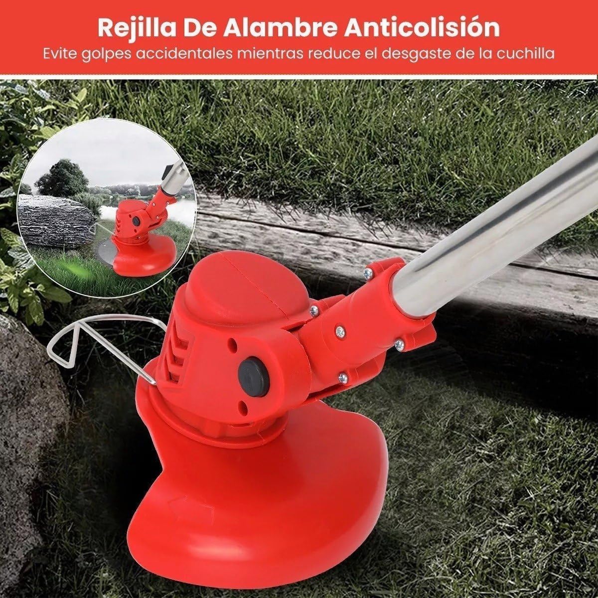 Cortadora Cesped Desbrozadora Inalámbrica