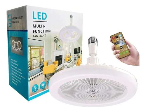 FOCO VENTILADOR LAMPARA LED