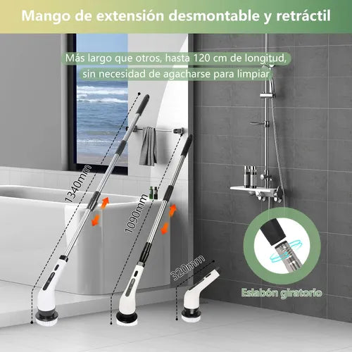 Cepillo De Limpieza Electrico 9 en 1