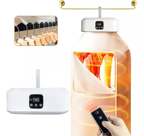 secador portatil ropa y zapatos