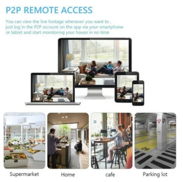 Camara Ip Exterior Q10 Videovigilancia