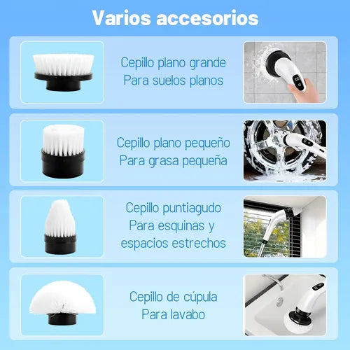 Cepillo De Limpieza Electrico 9 en 1