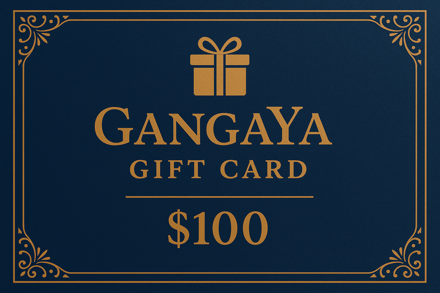 tarjeta de regalo de GangaYa